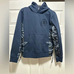 Coach X Michael B. Jordan Naruto Men’s Navy Hooded Sweatshirt Pullover XS